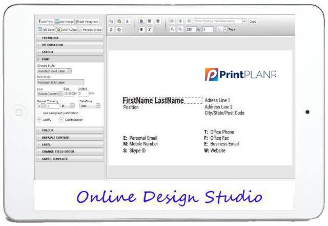Online Design Studio of Web2Print Online Design Studio of Web2Print