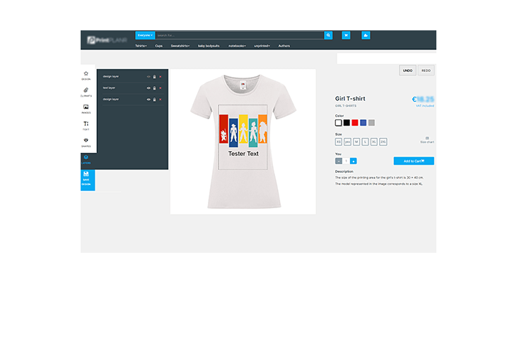 Online Design Studio Integrated with the B2B Web to Print Storefront Solution Online Design Studio Integrated with the B2B Web to Print Storefront Solution
