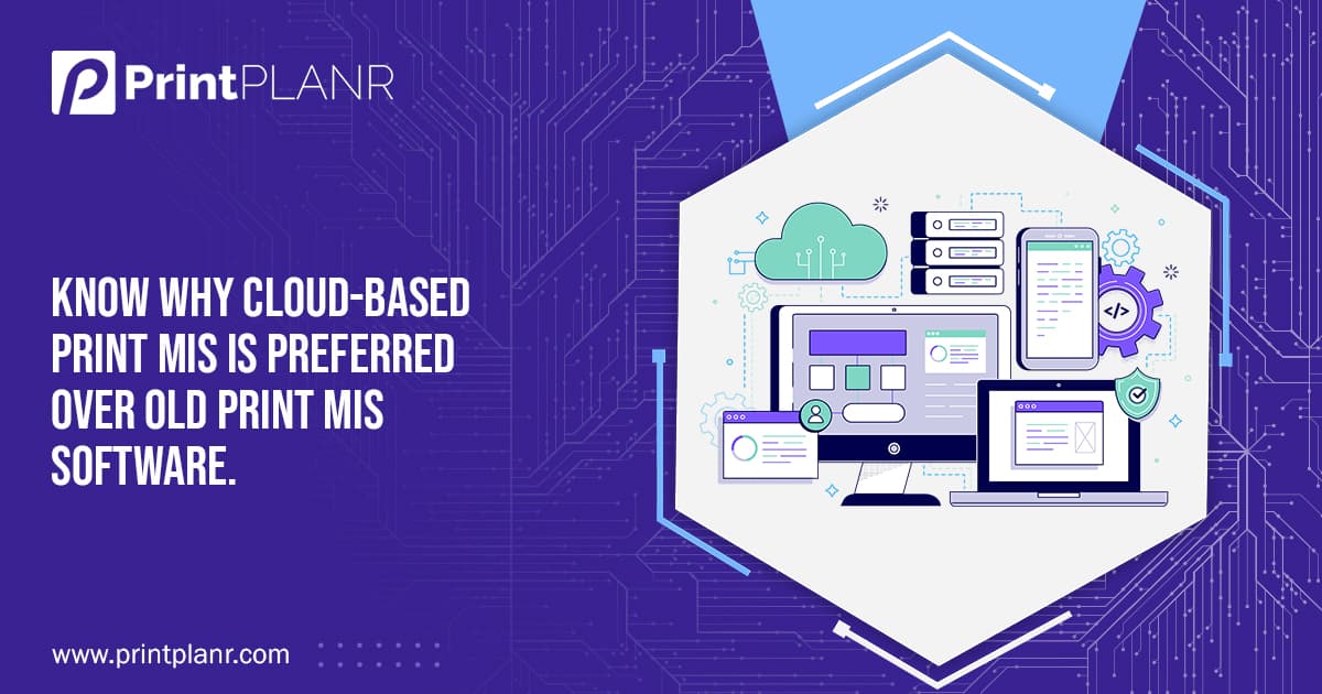 Cloud-based Print MIS software