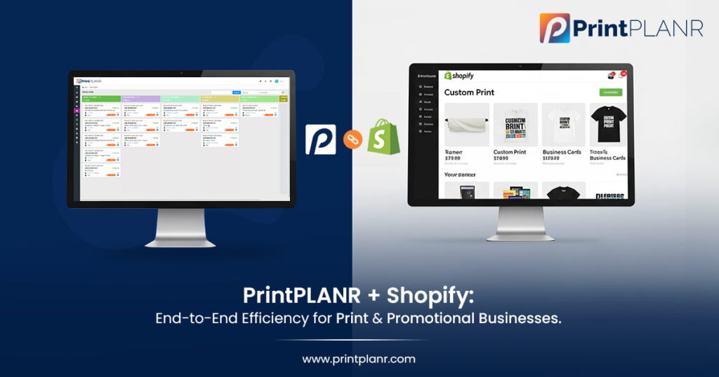Seamless Shopify Integration with PrintPLANR MIS