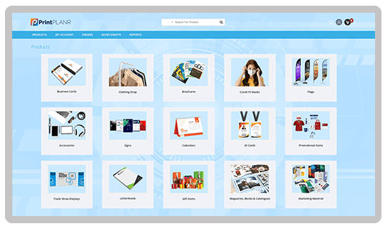 Web2print – B2B Store