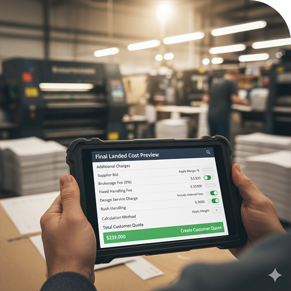 Markups, Margins & Additional Charges