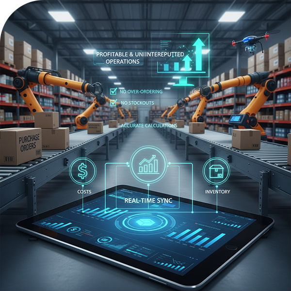 Real-Time Cost & Inventory Sync