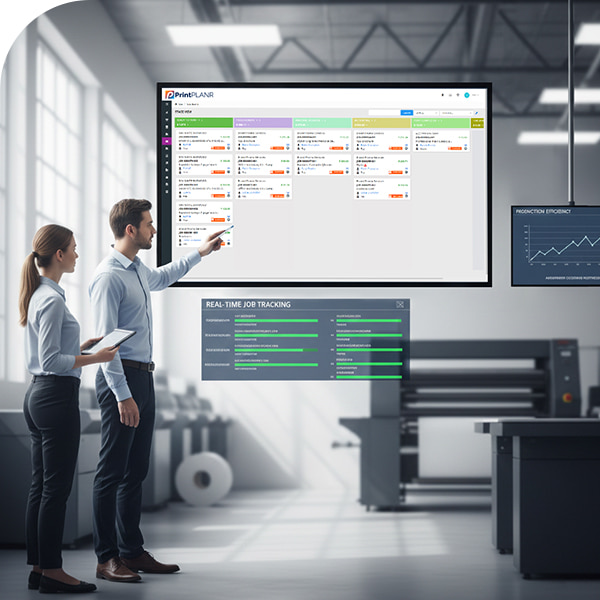 Automated Order Management and Job Tracking