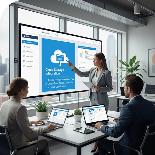 Centralized Access to Files Within PrintPLANR