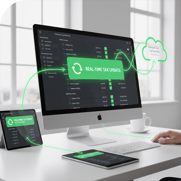 Real-Time Tax Updates and Synchronization