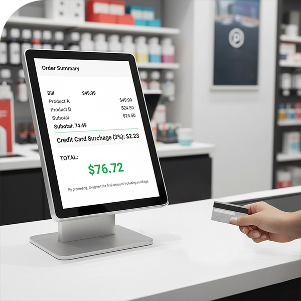 Transparent Surcharge Management for Credit Card Payments