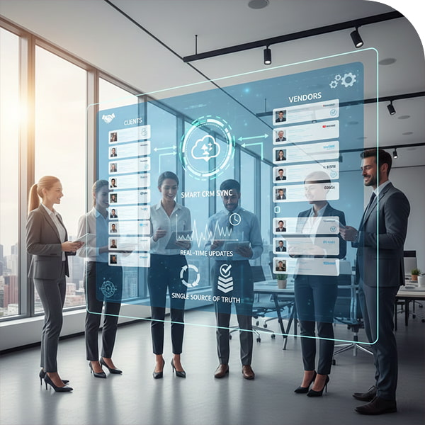 Unified Contact Management with Smart CRM Sync