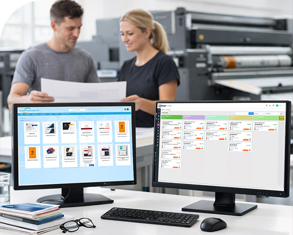  B2B Customer Portal Connected to Print MIS