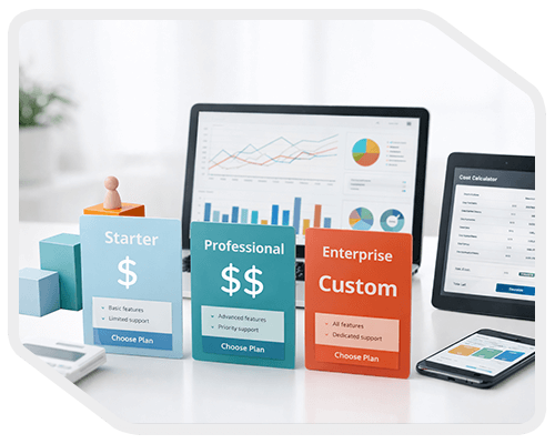 Flexible pricing that grows with your business