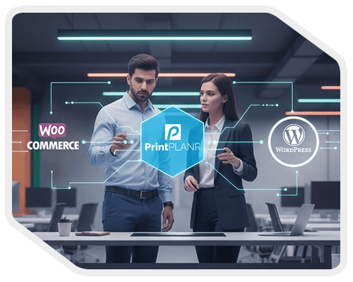 Integrates with Woocommerce