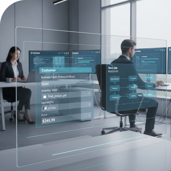 One Web2Print system, built into your Print MIS