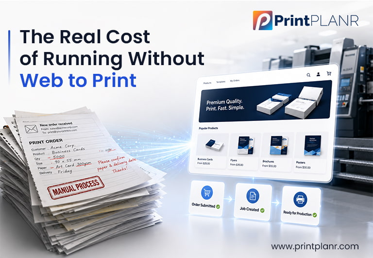 Real Cost of Running without Web to Print
